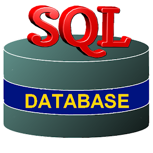 SQL relational database system icon