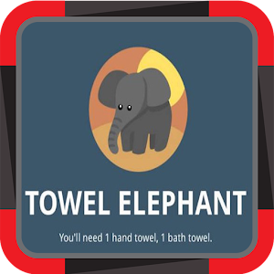 How to fold a towel icon