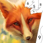 Fox Coloring Book Adult Game icon