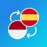 Indonesian-Spanish translator icon