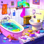 Pinky House Keeping Clean icon