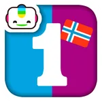 Bogga Tall norsk Lær å telle icon