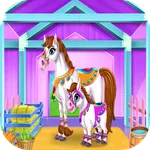 care horses stable - game hors icon