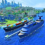 Sea Port: Cargo Boat Tycoon icon