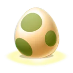 Let's poke the egg icon