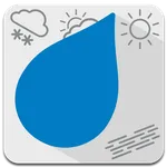 Dež - Slovenian rain radar icon