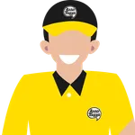 Allopizza deliveryman icon