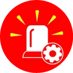 infrastructure & application m icon