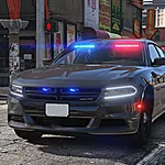 Charger Fast Police Car Driver icon