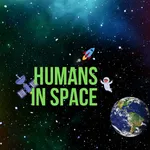 Humans in space icon