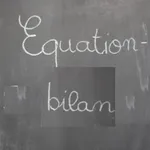 équation-bilan (limité à 3 lis icon