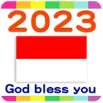 2023 Indonesia Calendar icon