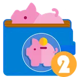 Pig wallet icon
