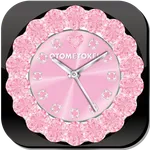 ALARM WORLD QLOCK BabyPink LWP icon