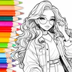 Doll Color: Princess Coloring icon