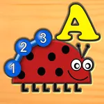 Kids Insect Letters Numbers icon