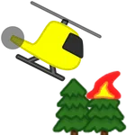 Fire Helicopter icon