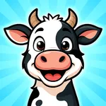 Farm animal games for kids 2-5 icon