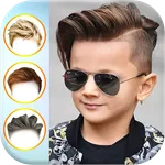 Boy Hairstyle Camera icon