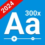 Big Font: Enlarge font icon