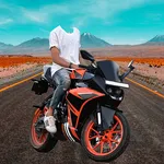 Man Bike Rider Photo Editor icon