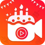 Birthday Video Maker with Song icon