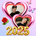 Photo Frame Maker Collage Love icon