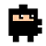 Um ninja falante icon