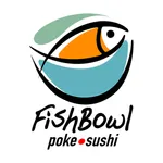 Fishbowl Poke Sushi. icon