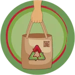Saco Verde Coletor icon