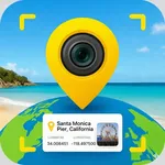 GPS Map Camera Timestamp Photo icon
