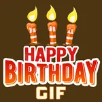 Happy birthday GIFs icon