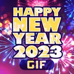 Happy New Year 2023 GIFs icon