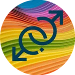 Gay dating apps for men, love icon