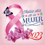 feliz dia de la mujer icon