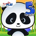 Panda 5th Grade Learning Games icon