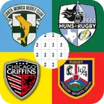 Rugby Logo Color By Numbers -P icon