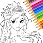 Princess Coloring:Drawing Game icon