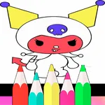 kuromi Coloring Book Game icon