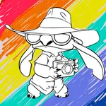 Blue Koala Coloring Book icon