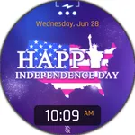 BFF12- Animation 4th of July icon
