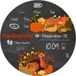 BFF37- Thanksgiving day Turkey icon