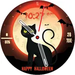 BFF76- Halloween Cat & Moon icon