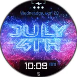 BFF9- Animation 4th of July icon