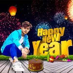 2026 New Year Photo Editor icon