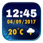 Cool Digital Clock Widget icon