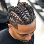 Black Men Dreadlocks Hairstyle icon