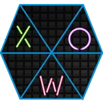 Tic Tac Triangle Glow icon