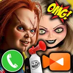 Chucky video Fake calling call icon