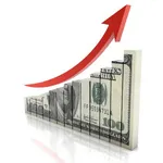 Profit trading strategy icon